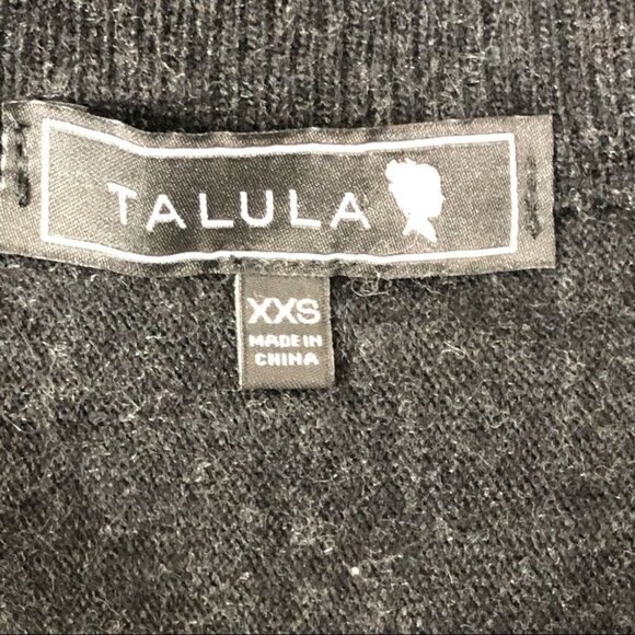 Aritzia Talula Charcoal Grey Tunic Size XXS - Picture 8 of 8